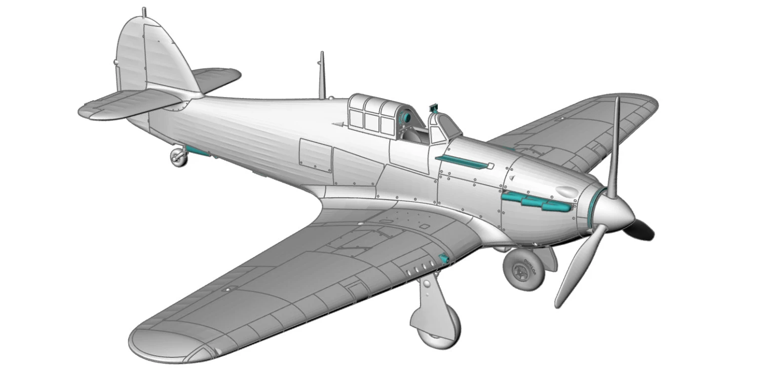 Arma Hobby 1/72 British Sea Hurricane Mk Ib 70061 - Image 2