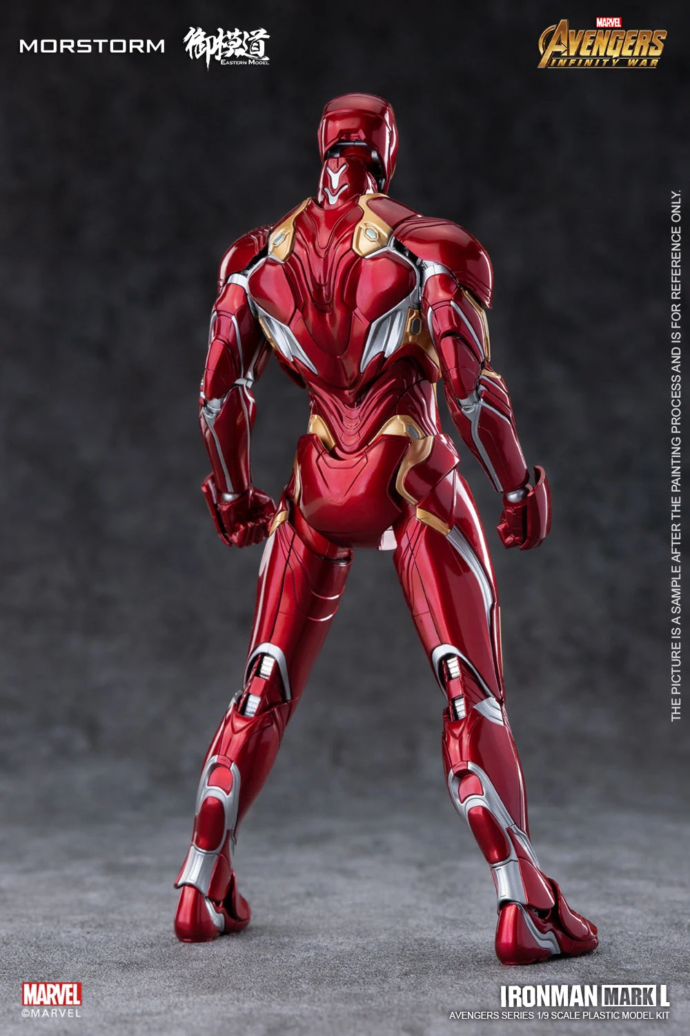 Morstorm 1/9 Iron Man Mark L (Mk.50) Deluxe Model Kit EM2021009P - Image 3