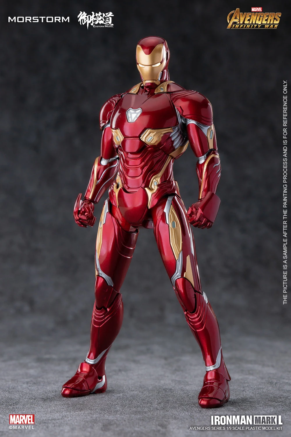 Morstorm 1/9 Iron Man Mark L (Mk.50) Deluxe Model Kit EM2021009P - Image 2