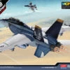 Academy 1/72 USN F/A-18F VFA-103 Jolly Rogers Snap Kit W/ MultiColored Parts 12535