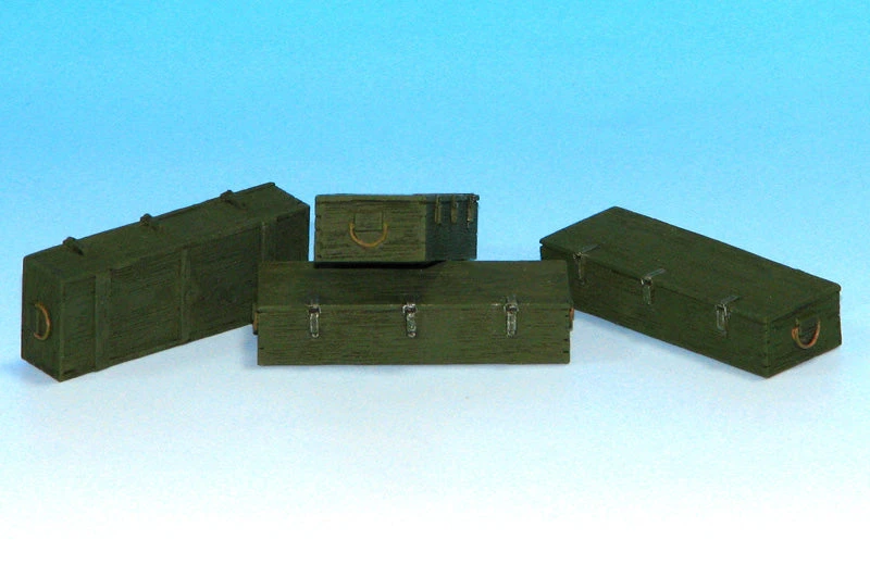 Eureka XXL 1/35 Wooden Ammo Boxes For 12.8 Cm Pak 44/Kw.K. E-017 - Image 3