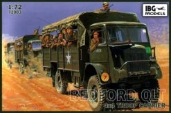 IBG 1/72 British Bedford QLT 3-Ton 4X4 Troop Carrier 72003