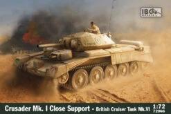 IBG 1/72 British Crusader Mk.I Close Support Tank 72066
