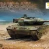 Vespid 1/72 German Leopard 2 A7V W/ Metal Barrel And Tow CableVS720016
