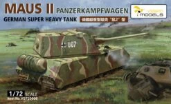 Vespid 1/72 German Maus II Super Heavy Tank VS720006