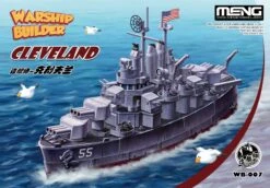 Meng Kids Warship Builder Snaptite USS Cleveland WB-007