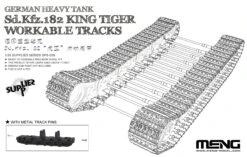 Meng 1/35 German Heavy Tank Sd.Kfz.182 King Tiger Workable Tracks SPS-038C