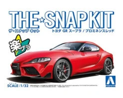 Aoshima Snap Kit 1/32 Toyota Supra (Prominence Red) 05885