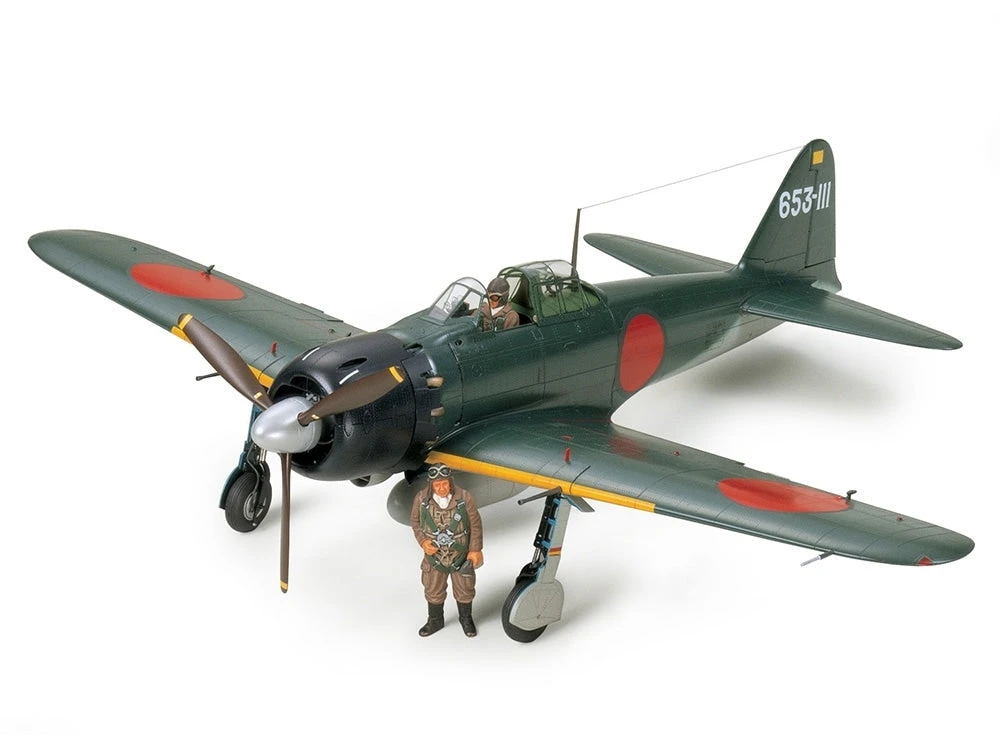 Tamiya 1/32 Japanese Mitsubishi A6M5 Zero Fighter Model 52 (Zeke) 60318 - Image 2