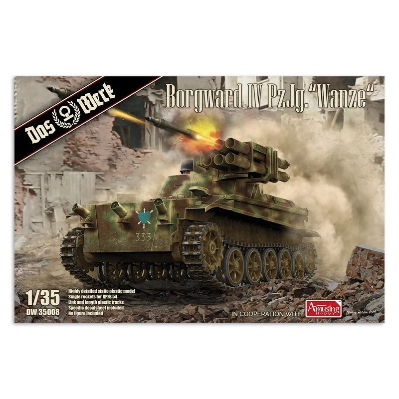 Das Werk 1/35 German Borgward IV Pzjg. "Wanze" DW35008