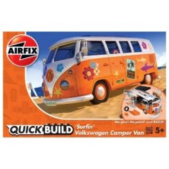 Airfix QuickBuild Snap Volkswagen Camper Van "Surfin"J6032