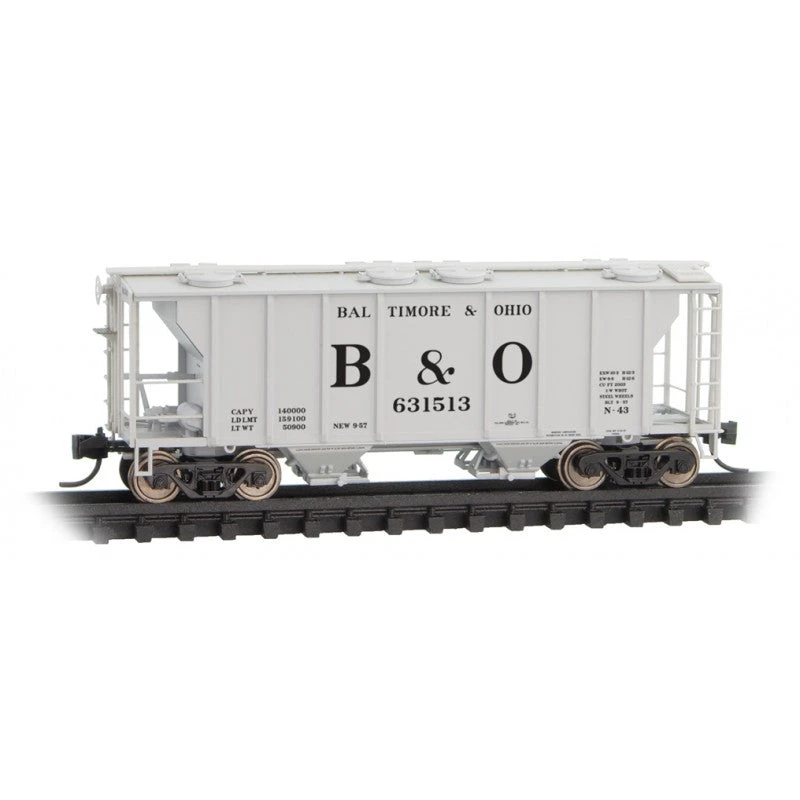 Micro-Trains MTL N Baltimore & Ohio Rd# 631513 PS-2 Hopper 095 00 041