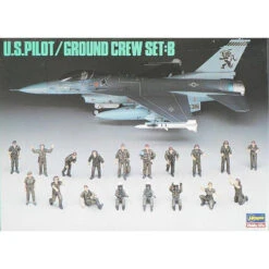 Hasegawa 1/48 U.S. Pilot/Ground Crew Set B 36005