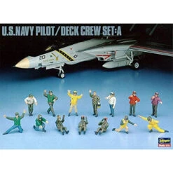Hasegawa 1/48 U.S. Navy Pilot/Deck Crew Set A 36006