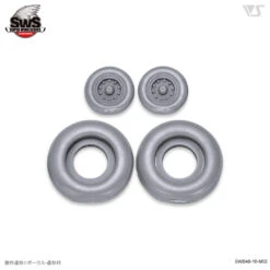 Zoukei-Mura 1/48 US F-4E/EJ/F/GPhantom II Weighted Tires SWS48-10-M02