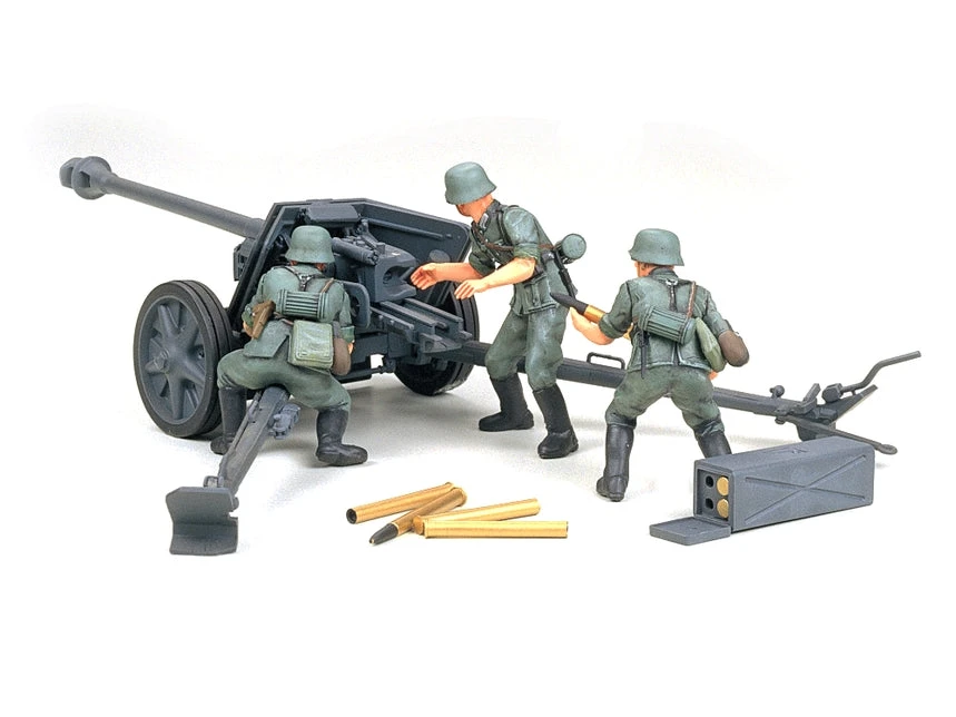 Tamiya 1/35 German 75mm PaK40/L46) Anti-Tank Gun 35047 - Image 2