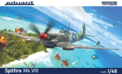 Eduard 1/48 British Spitfire Mk. VIIIWeekend Edition 84154
