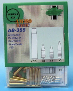 Eureka XXL 1/35 German 7.5 Cm KwK42 Basic Ammo For AB-355