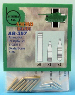 Eureka XXL 1/35 German 8.8 Cm KwK46 Basic Ammo For AB-357