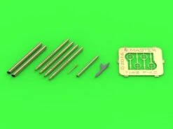 Master 1/48 US P-40 B/C Browning .30 Cal And US Type Pitot Tube AM-48-135