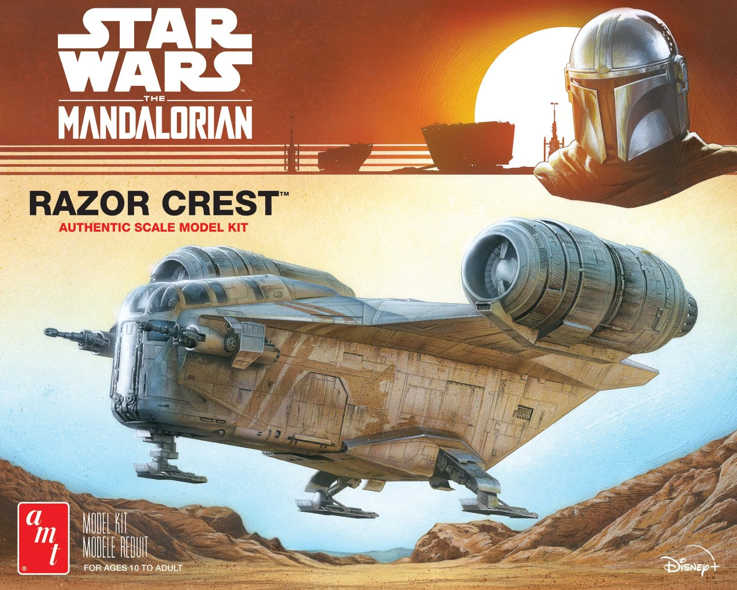 AMT 1/72 Star Wars Mandalorian Razor Crest AMT1273