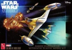 AMT 1/48 Star Wars Episode I The Phantom Menace: N1 Naboo Starfighter (Snap) 1376