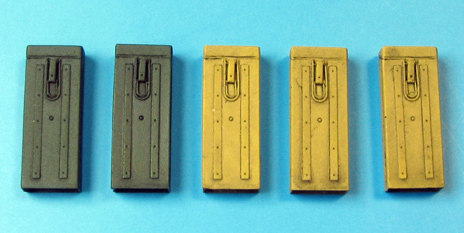 Eureka XXL 1/35 German Metal Ammo Boxes For 7.5 Cm Kw.K.37/Stu.K.37 L/24 E-004