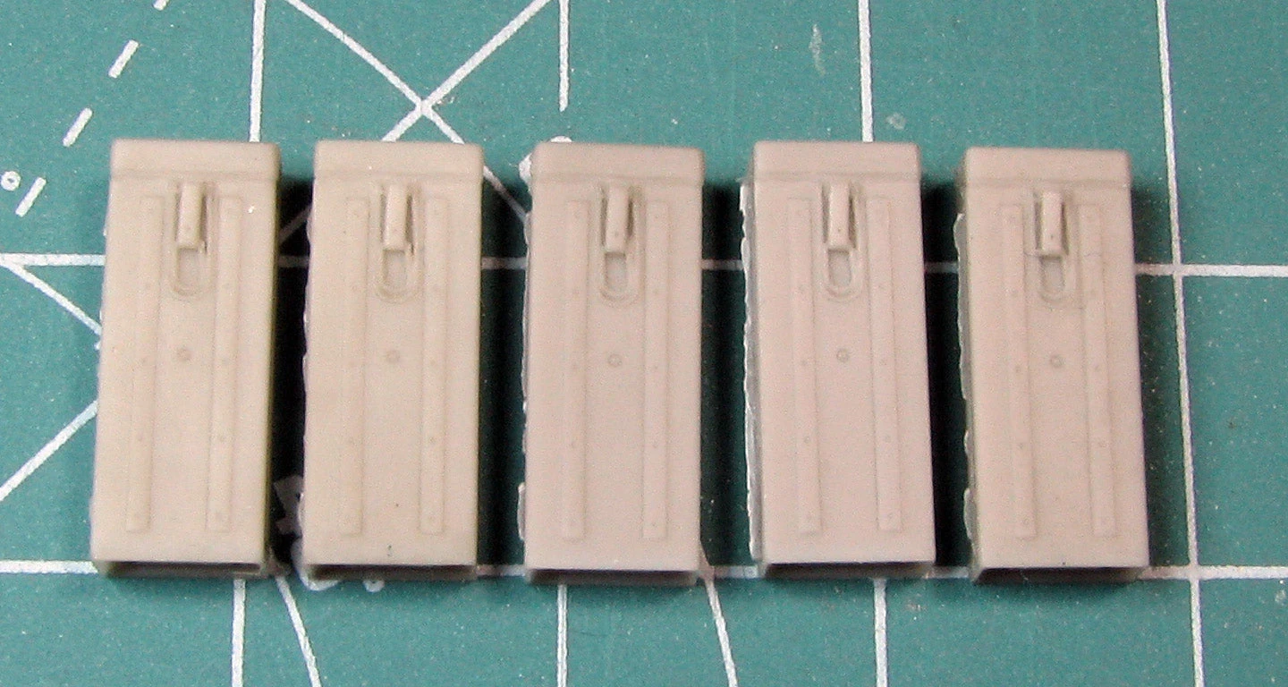 Eureka XXL 1/35 German Metal Ammo Boxes For 7.5 Cm Kw.K.37/Stu.K.37 L/24 E-004 - Image 4