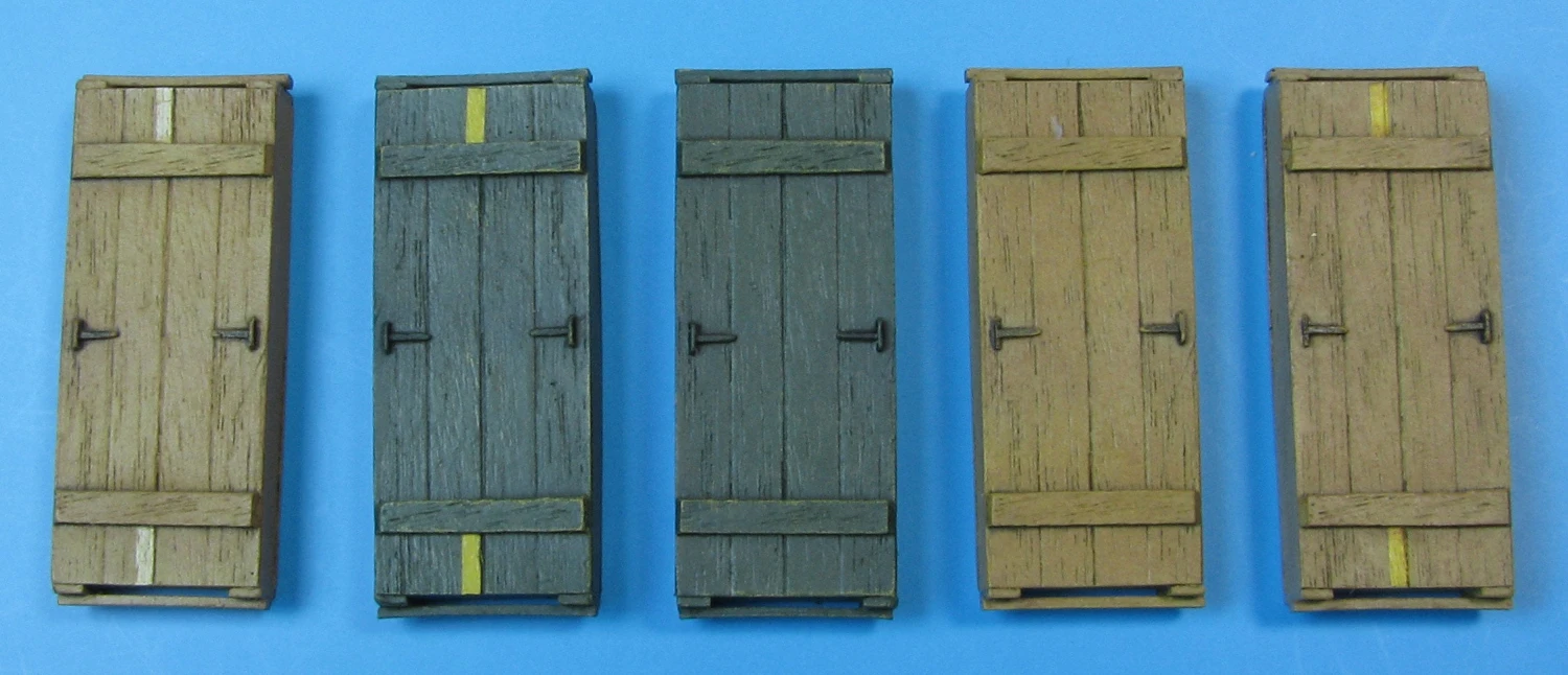 Eureka XXL 1/35 German Wooden Ammo Boxes For 8.8 Cm Kw.K.36 E-005 - Image 2