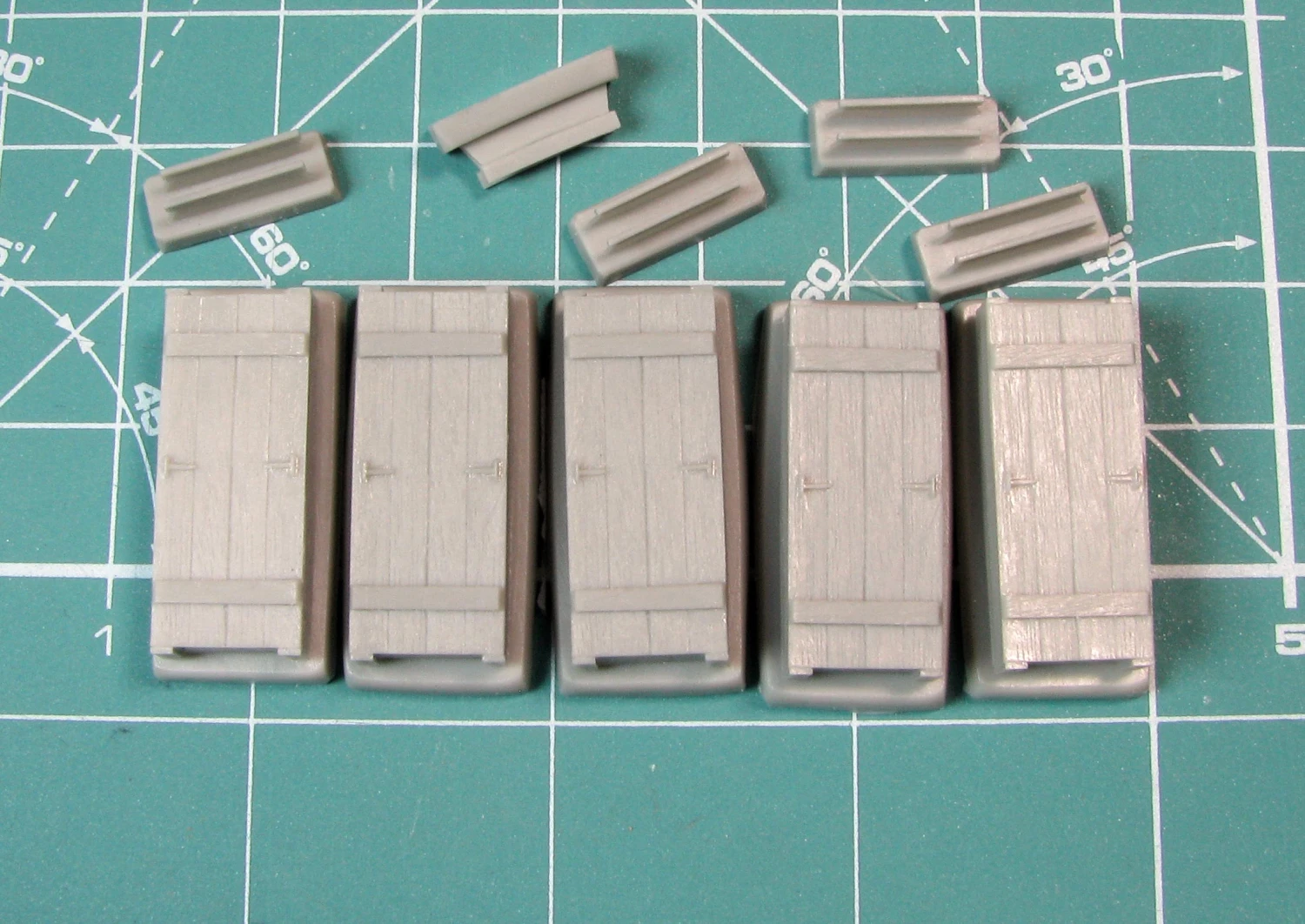 Eureka XXL 1/35 German Wooden Ammo Boxes For 8.8 Cm Kw.K.36 E-005 - Image 8