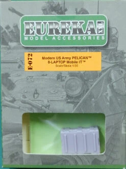 Eureka XXL 1/35 Modern US Army PELICAN™ 8-LAPTOP Case, Mobile IT™ E-072