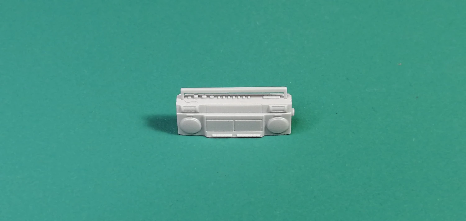 Eureka XXL 1/35 Portable Radio Casette Player E-057 - Image 3