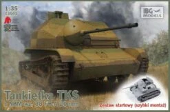 IBG 1/35 Polish TKS Tankette W/ NKM Wz.38 FK-A 20mm Cannon Quickbuild Tracks E3503