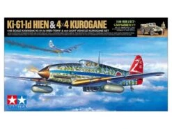 Tamiya 1/48 Kawasaki Ki-61-Id Hien Tony W/4X4 Light Vehicle Kurogane 25203