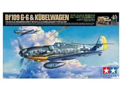 Tamiya 1/48 Messerschmitt Bf109 G-6 W/Kubelwagen Type 82 25204