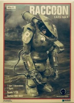 Wave Maschinen Krieger 1/20 S.A.F.S. Type R Raccoon MK069