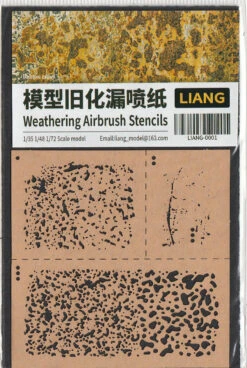 Liang Paper Airbrush Stencil Weathering LIANG-0001