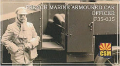 CopperState Models 1/35 French Marine Armored Car Officer F35-035