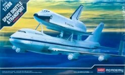 Academy 1/288 Space Shuttle And 747 Transport 12708