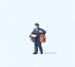 Preiser 1/87 HO Postal Delivery Postman 28248
