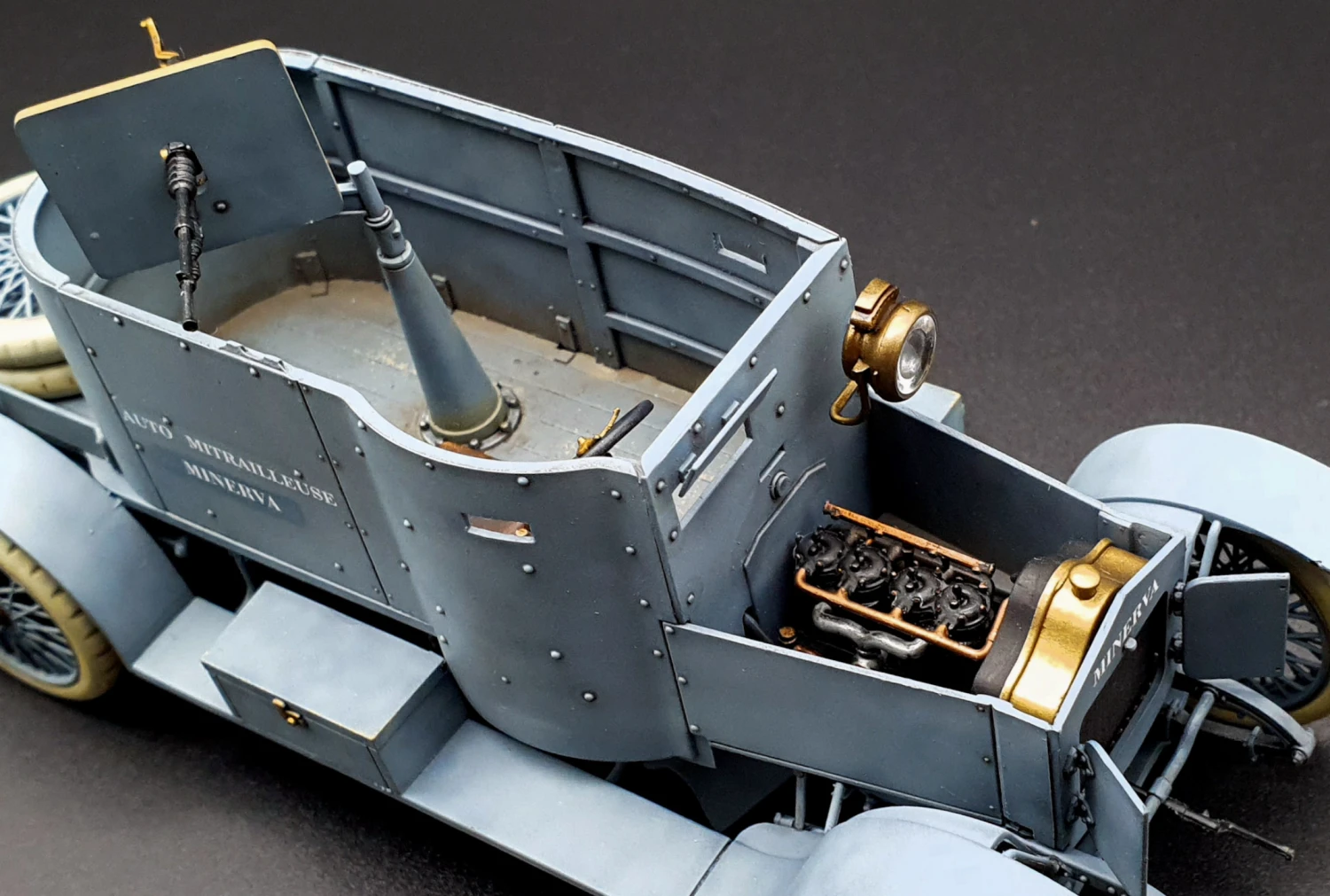 Copperstate Models 1/35 Belgian Minerva Armoured Car 35004 - Image 5