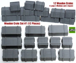 Value Gear 1/35 Universal Crates Set C7 WC007