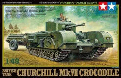 Tamiya 1/48 British Churchill Mk.VII Crocodile Flamethrower Tank 32594
