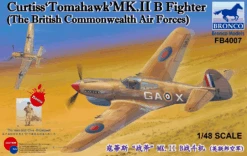 Bronco 1/48 Curtiss Tomahawk Mk.IIB Commenwealth Forces FB4007 OPEN BOX