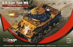 Mirage Hobby 1/72 US M5 Stuart Tunisia 1942 726077