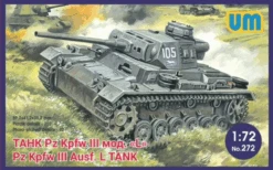 UniModels 1/72 German PzKpfw III Ausf.L No.272