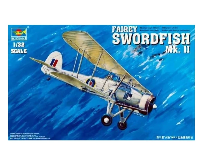 Trumpeter 1/32 British Fairey Swordfish Mk.II 03208 SALE