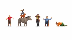 Noch 1/87 HO "The Bremen Town Musicians" Figure Set (6) 15806 SALE