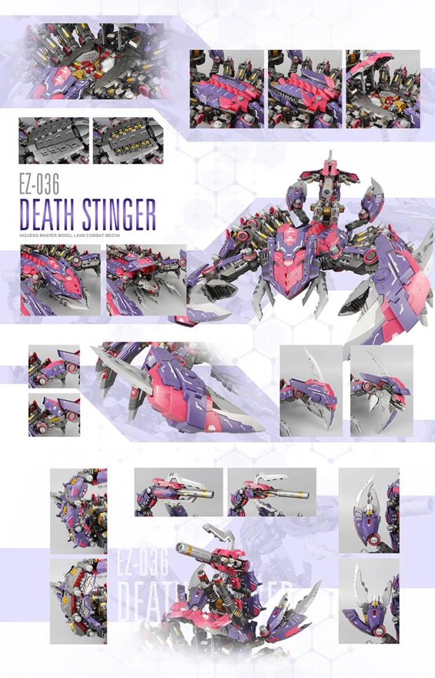 ZA Models Death Stinger Highend Master Model Land Combat Mecha EZ-036 - Image 5