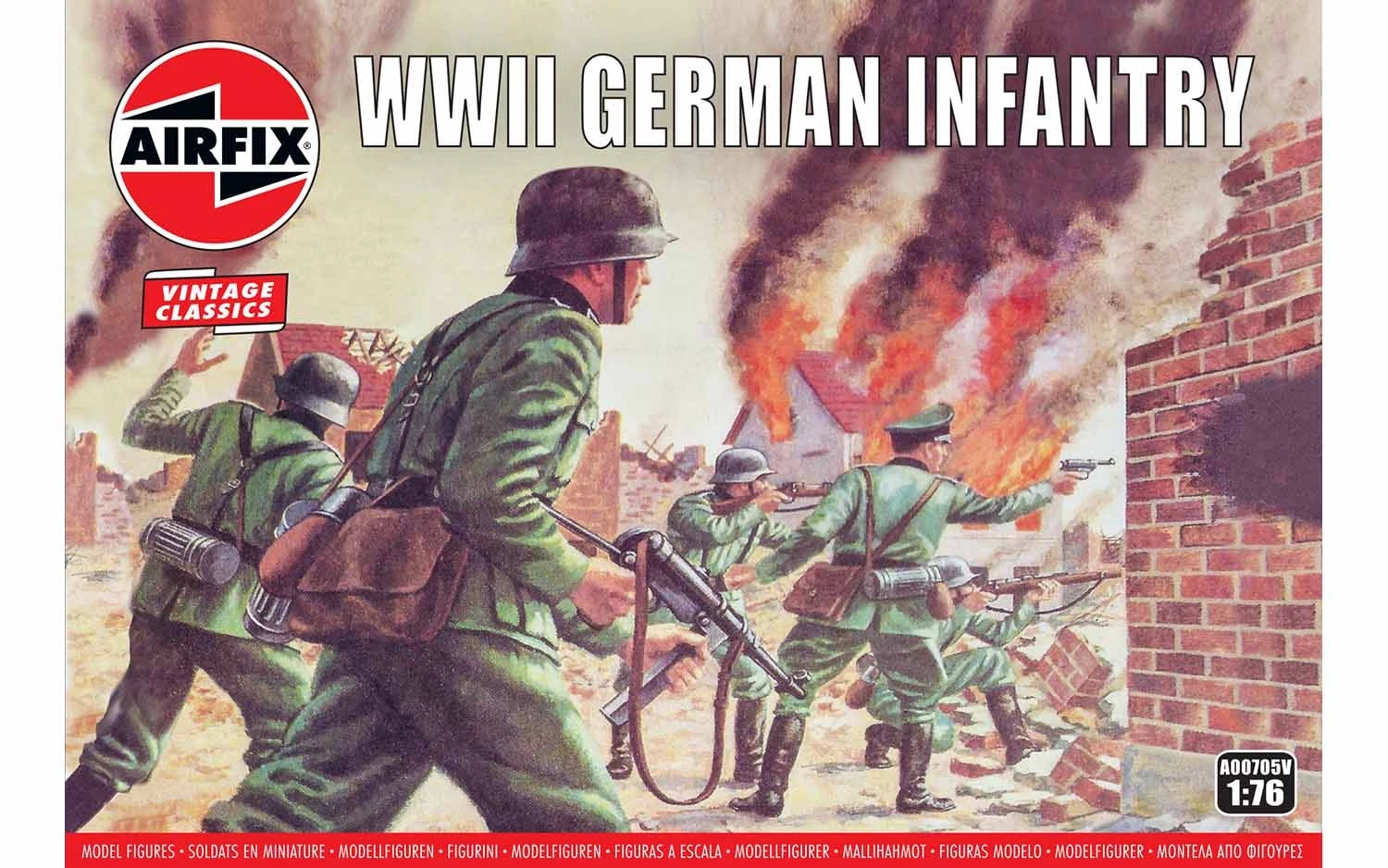 Airfix 1/76 German Infantry A00705V